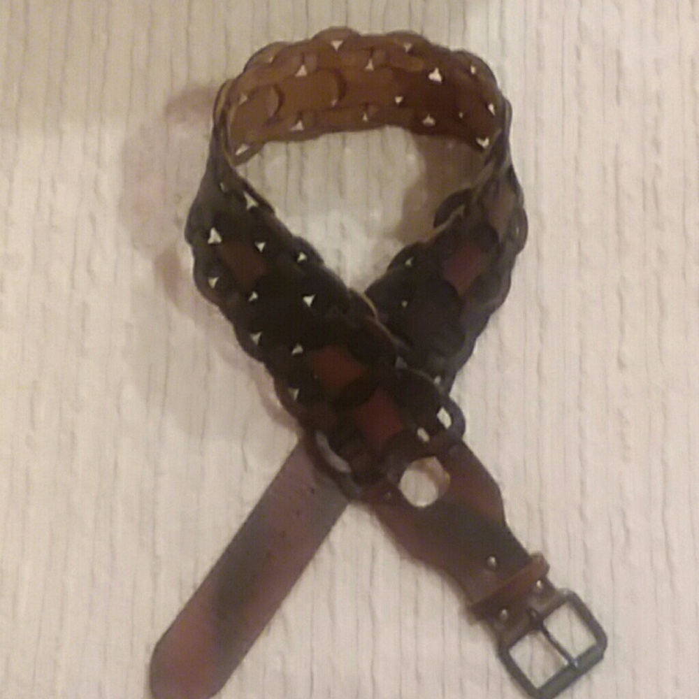 Brown Leather Belt
